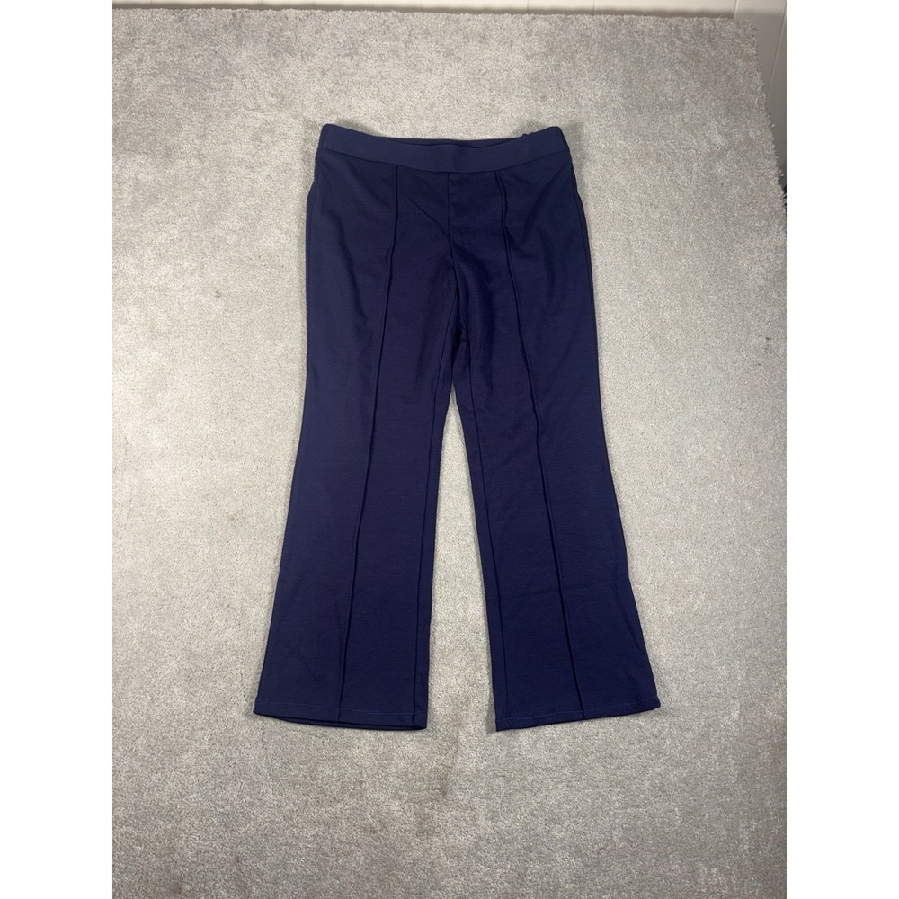 lilly pulitzer davey pant navy medium NWT *hemmed ponte pull on